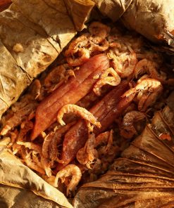 Stir-Fried Glutinous Rice with Cantonese Preserved Meat